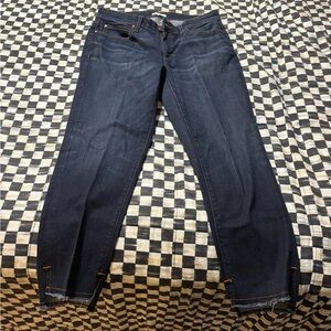 Eileen Fisher Dark Blue Skinny Jeans